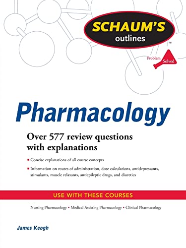 9780071623629: Schaum's Outline of Pharmacology (Schaum's Outlines)