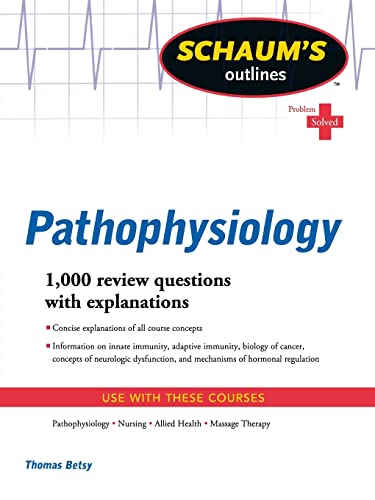 Imagen de archivo de Schaums Outline of Pathophysiology (Schaums Outlines) a la venta por Red's Corner LLC