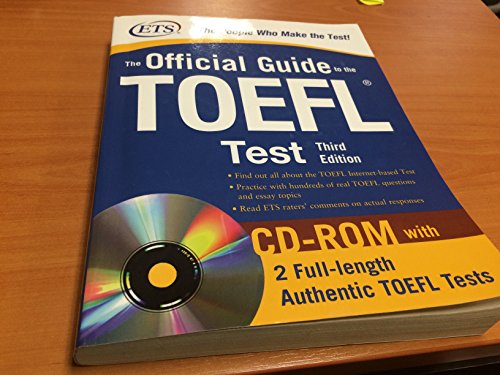 Stock image for The Official Guide to the TOEFL iBT with CD-ROM, Third Edition for sale by Pro Quo Books