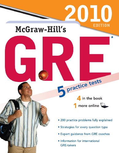 9780071624268: Mcgraw-Hill's GRE, 2010: Graduate Record Examination General Test