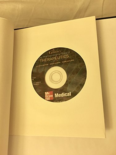 9780071624428: Goodman & Gilman's. The pharmacological basis of therapy (Medicina)