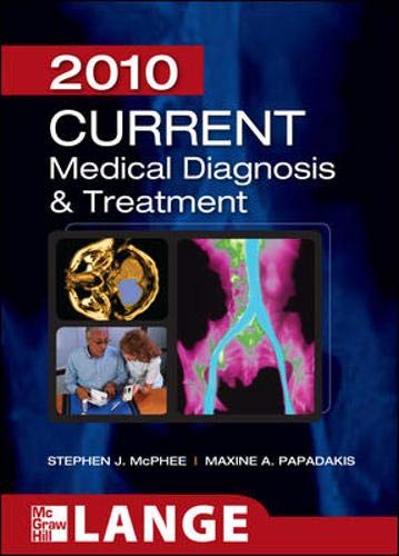 Imagen de archivo de CURRENT Medical Diagnosis and Treatment 2010, Forty-Ninth Edition (LANGE CURRENT Series) a la venta por SecondSale