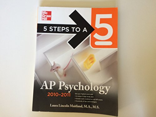 Stock image for 5 Steps to a 5 AP Psychology, 2010-2011 Edition for sale by BookHolders