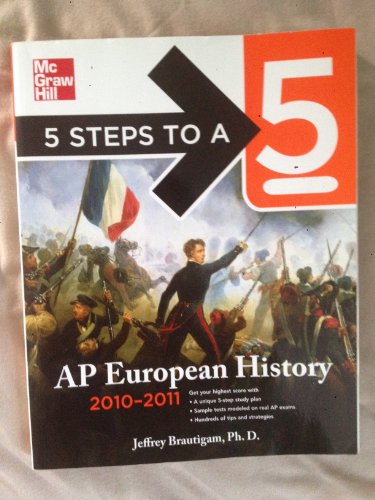 Stock image for 5 Steps to a 5 AP European History, 2010-2011 Edition for sale by Better World Books