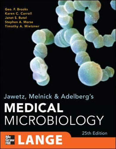 Stock image for Jawetz, Melnick, & Adelberg's Medical Microbiology, Twenty-Fifth Edition (LANGE Basic Science) for sale by Books From California