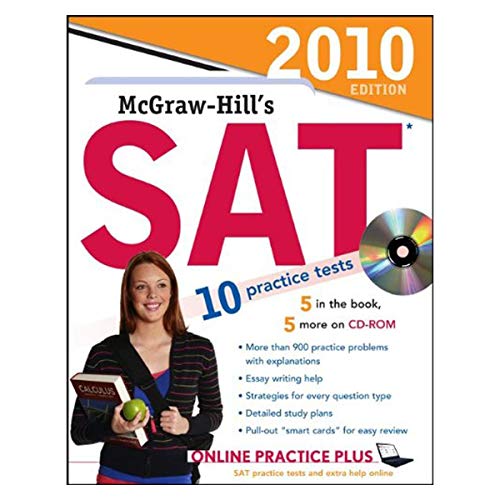 9780071625463: McGraw-Hill's SAT, 2010 Edition