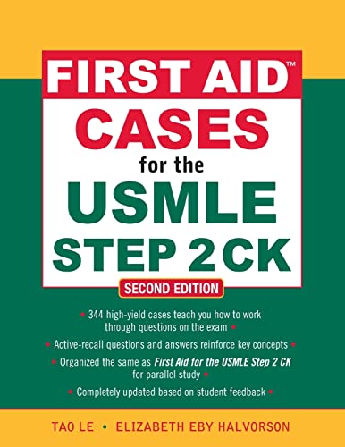 Stock image for First Aid Cases for the USMLE Step 2 CK, Second Edition (First Aid USMLE) for sale by BooksRun