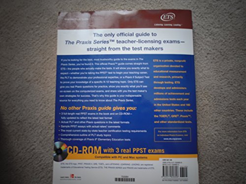 Beispielbild fr The Praxis Series Official Guide with CD-ROM, Second Edition zum Verkauf von Wonder Book