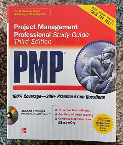 Beispielbild fr PMP Project Management Professional Study Guide, Third Edition zum Verkauf von Better World Books