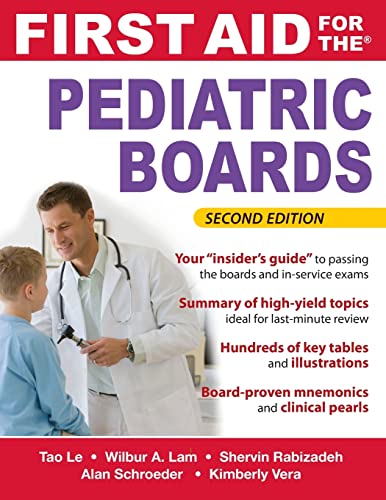 9780071626934: First Aid for the Pediatric Boards