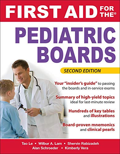 9780071626934: First Aid for the Pediatric Boards, Second Edition