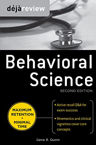 Beispielbild fr Deja Review Behavioral Science, Second Edition zum Verkauf von Zoom Books Company