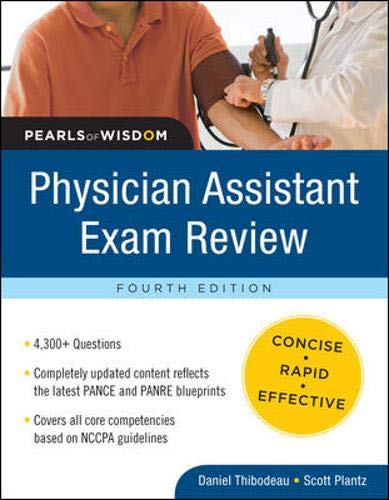 9780071627719: Physician Assistant Examination Review