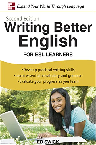 Beispielbild fr Writing Better English for ESL Learners, Second Edition zum Verkauf von Wonder Book