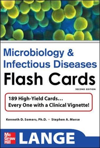 Stock image for Lange Microbiology and Infectious Diseases Flash Cards, Second Edition (LANGE FlashCards) for sale by SecondSale