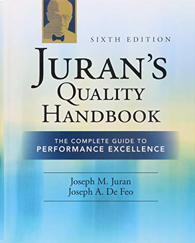 Stock image for Juran's Quality Handbook: The Complete Guide to Performance Excellence 6/e for sale by SecondSale