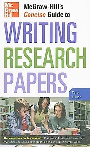 Stock image for McGraw-Hill's Concise Guide to Writing Research Papers for sale by Better World Books