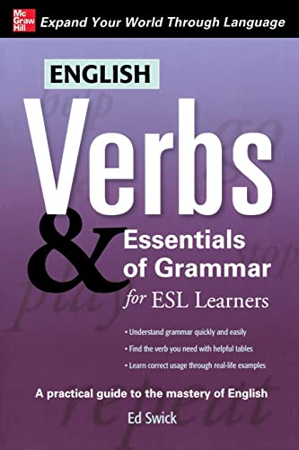 9780071632294: English Verbs & Essentials of Grammar for Esl Learners (Verbs and Essentials of Grammar Series)