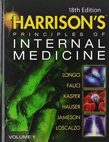 Imagen de archivo de Harrison's Principles of Internal Medicine a la venta por Better World Books Ltd