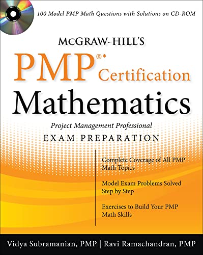 Beispielbild fr McGraw-Hill's PMP Certification Mathematics with CD-ROM zum Verkauf von Wonder Book