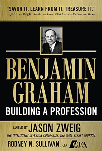 Imagen de archivo de Benjamin Graham, Building a Profession: The Early Writings of the Father of Security Analysis a la venta por Goodwill Books