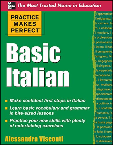 Imagen de archivo de Basic Italian (Practice Makes Perfect) (Italian Edition) a la venta por ZBK Books