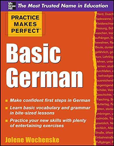 9780071634700: Practice Makes Perfect Basic German