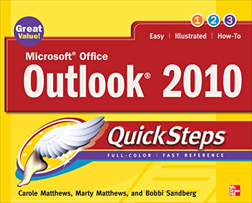 Imagen de archivo de Microsoft Office Outlook 2010 QuickSteps a la venta por SecondSale