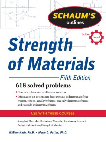 Schaum's Outline of Strength of Materials, Fifth Edition (Schaum's Outline Series) (9780071635080) by William A. Nash; Merle C. Potter