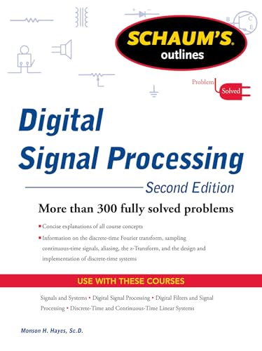 Beispielbild fr Schaums Outline of Digital Signal Processing, 2nd Edition (Schaum's Outlines) zum Verkauf von BooksRun