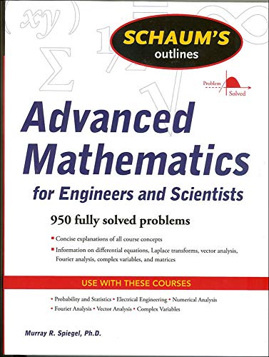 9780071635400: Schaum's Outline of Advanced Mathematics for Engineers and Scientists [Lingua inglese]