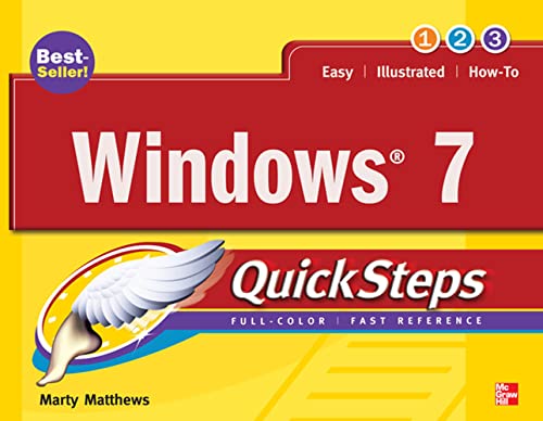 Imagen de archivo de Windows 7 QuickSteps (CONSUMER APPL & HARDWARE - OMG) a la venta por WorldofBooks