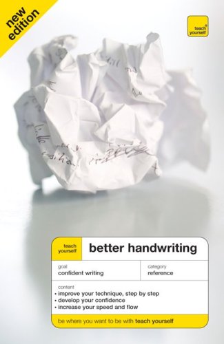 Imagen de archivo de Teach Yourself Better Handwriting, New Edition (Teach Yourself: Games/Hobbies/Sports) a la venta por Decluttr