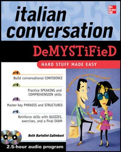 9780071636582: Italian Conversation DeMYSTiFied with Two Audio CDs
