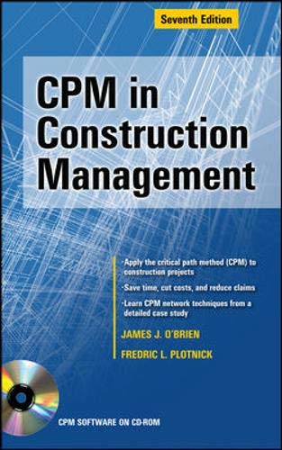 9780071636643: CPM in Construction Management, Seventh Edition