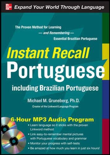 Stock image for Instant Recall Portuguese, 6-Hour MP3 Audio Program: Including Brazilian Portuguese for sale by Books From California