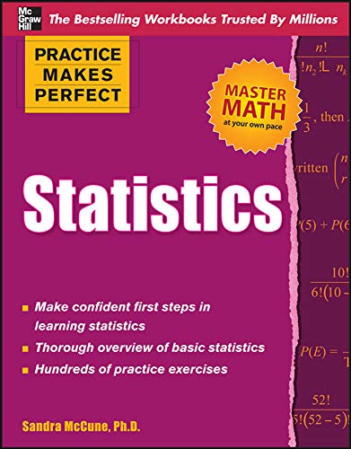 Beispielbild fr Practice Makes Perfect Statistics zum Verkauf von Books From California