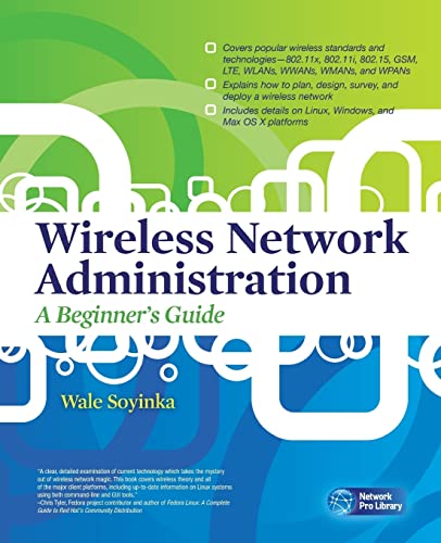 Imagen de archivo de Wireless Network Administration a Beginner's Guide a la venta por Better World Books