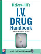 9780071640145: McGraw-Hill's I.V. Drug Handbook