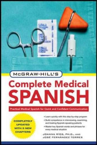 Stock image for McGraw-Hill's Complete Medical Spanish for sale by ThriftBooks-Dallas