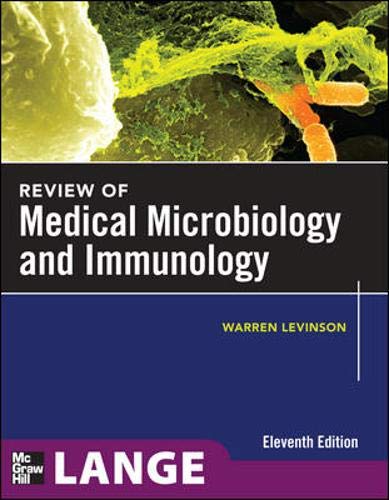 Stock image for Review of Medical Microbiology and Immunology, Eleventh Edition (LANGE Basic Science) for sale by Goodwill