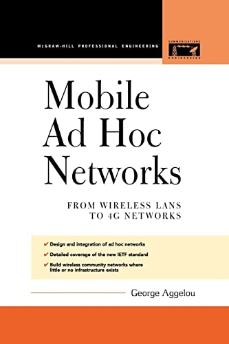 9780071700740: Mobile Ad Hoc Networks