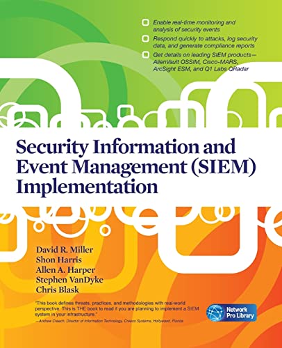 9780071701099: Security Information and Event Management (Siem) Implementation (Network Pro Library)