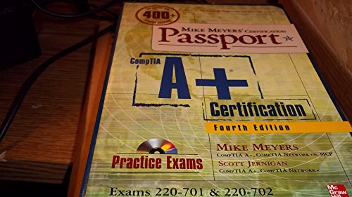 Stock image for Mike Meyers' CompTIA A+ Certification Passport [With CDROM] for sale by ThriftBooks-Atlanta