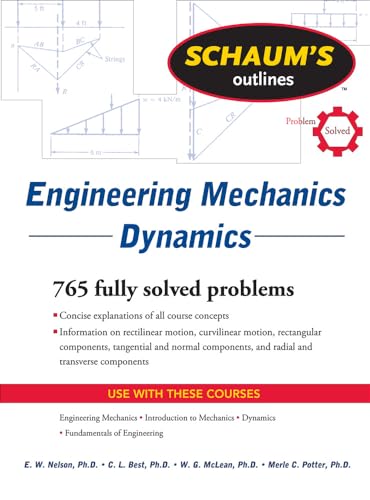 Imagen de archivo de Schaum's Outline of Engineering Mechanics Dynamics a la venta por Better World Books: West
