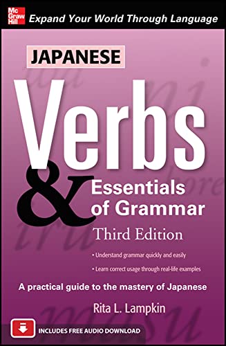 Beispielbild fr Japanese Verbs & Essentials of Grammar, Third Edition zum Verkauf von Better World Books