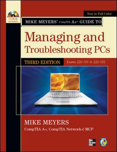 Stock image for Managing and Troubleshooting PCs for sale by Better World Books: West