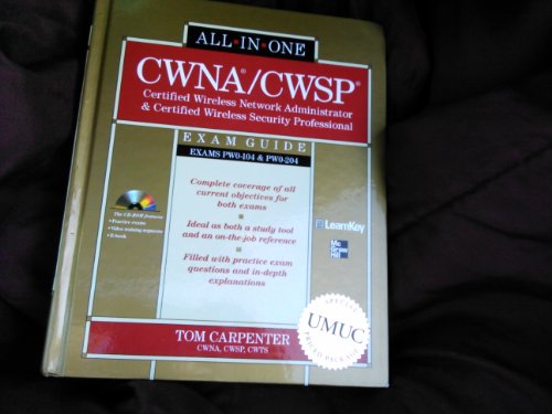 9780071713887: CWNA Certified Wireless Network Administrator & CWSP Certified Wireless Security Professional: Exam Guide (Pwo-104 & Pwo - 204)