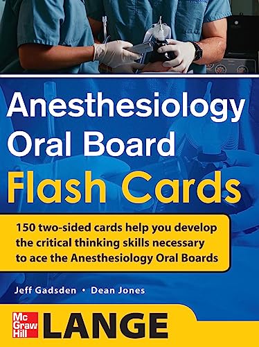 9780071714037: Anesthesiology oral board flash cards (Medicina)