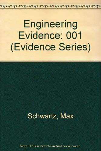 Imagen de archivo de Engineering Evidence (Evidence Series) a la venta por dsmbooks